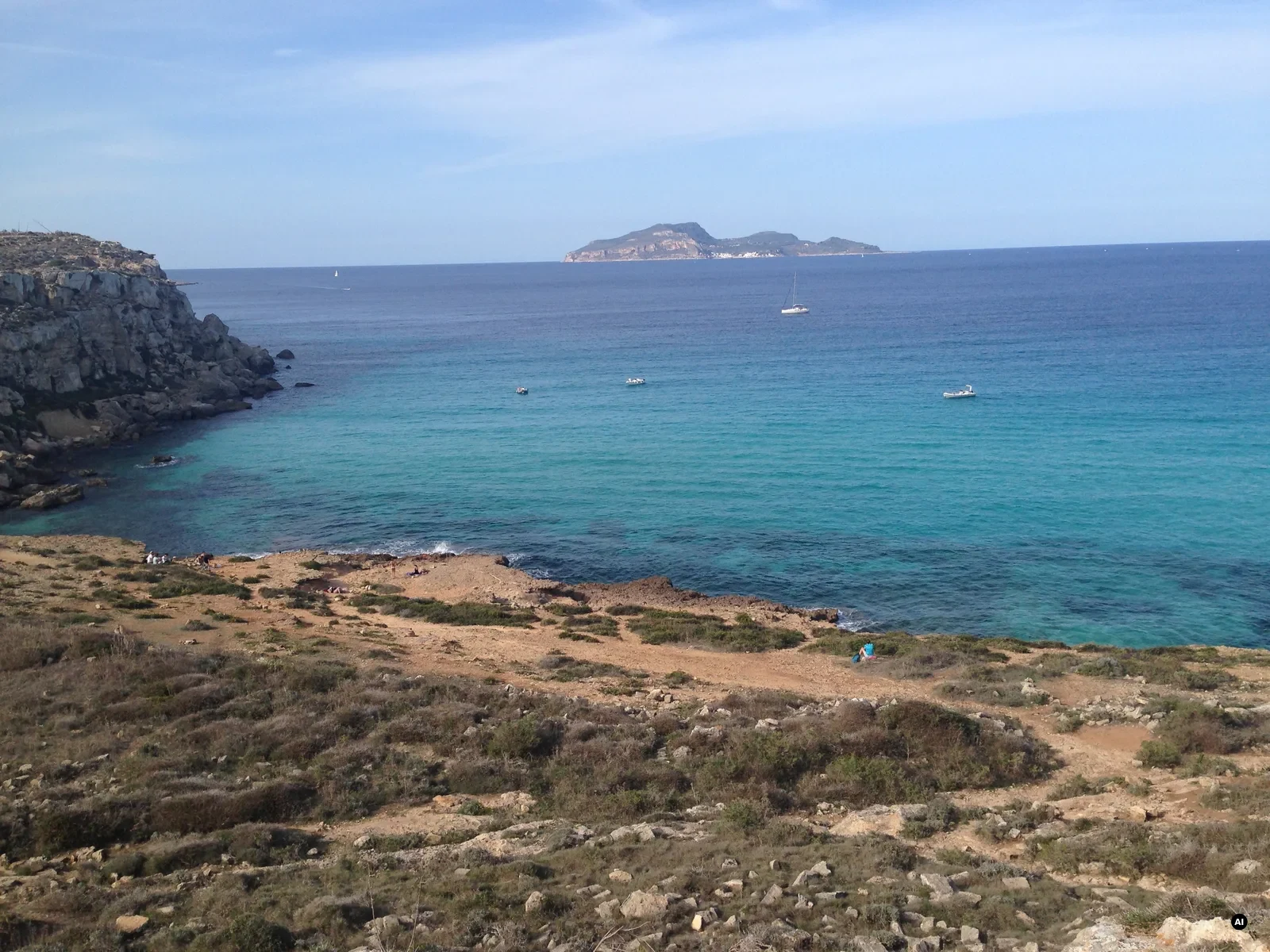 Cala Rossa a Favignana, Isole Egadi